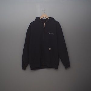 Navy Carhartt zip hoodie, Sunwest Aviation